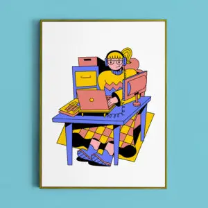 Seeds Artprint "InTheZone"